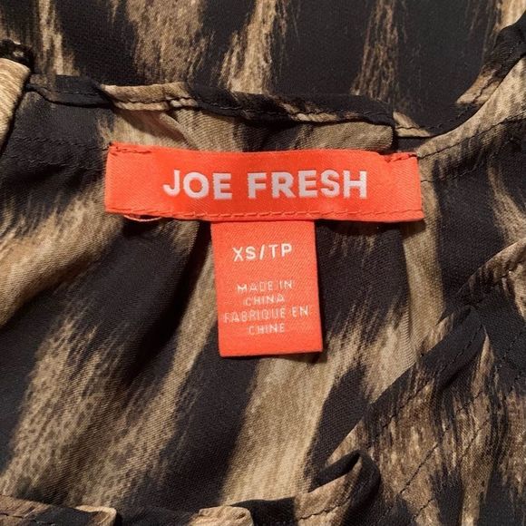 Joe Fresh Leopard Print Blouse - Picture 6 of 6